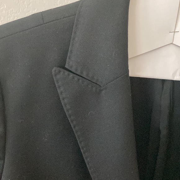 J Crew Wool Black Blazer Size Medium - Picture 10 of 10